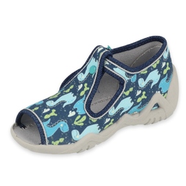 Befado Kinderschuhe 217P114 marineblau blau 1