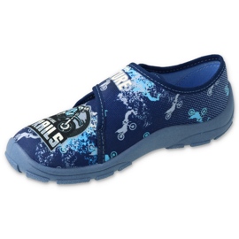 Befado Kinderschuhe 974Y435 navy blau mehrfarbig 2