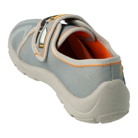 Befado Kinderschuhe 009X015 schwarz grau gelb 2