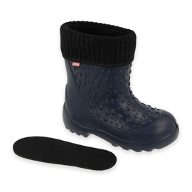Befado Kinderschuhe Galosch-Granat 162P201 marineblau 2
