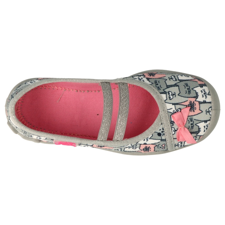 Befado Kinderschuhe mm 116Y297 rosa grau 1