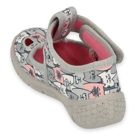 Befado Kinderschuhe 533P019 grau 2