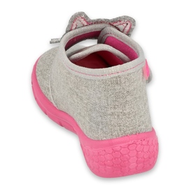 Befado Kinderschuhe 538P053 rosa grau 2