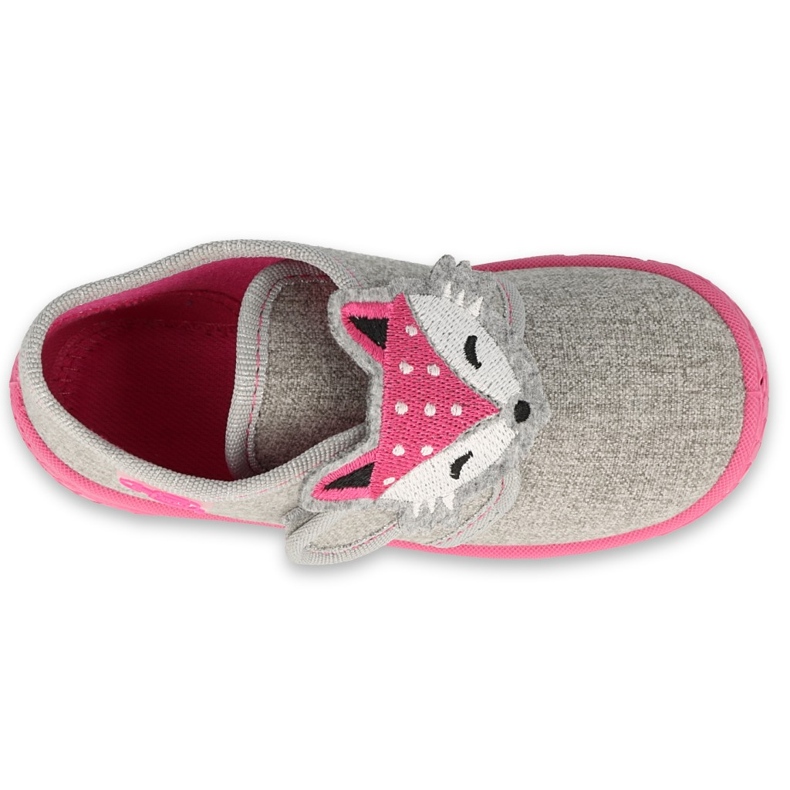 Befado Kinderschuhe 538P053 rosa grau 1