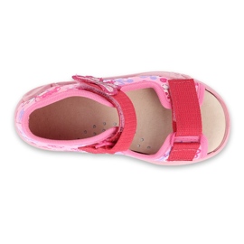 Befado gelb Kinderschuhe 342P021 rosa 1