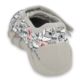 Befado Kinderschuhe Speedy 109P241 rosa grau 2