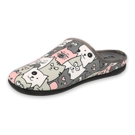 Befado Damenschuhe 155D200 rosa grau 2