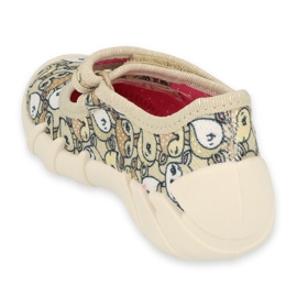 Befado Kinderschuhe Speedy 109P240 beige braun 2