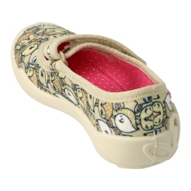 Befado Kinderschuhe 114X467 beige braun 2