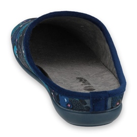 Befado Damenschuhe 155D204 marineblau blau grau 2