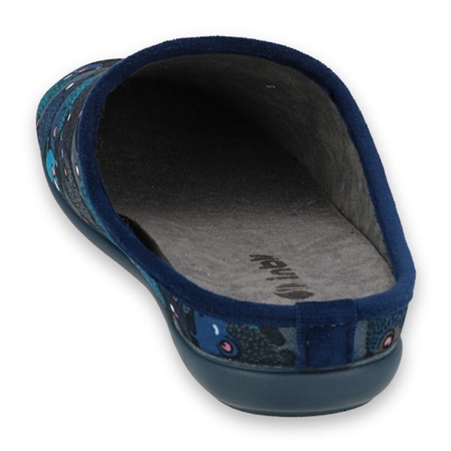 Befado Damenschuhe 155D204 marineblau blau grau 2