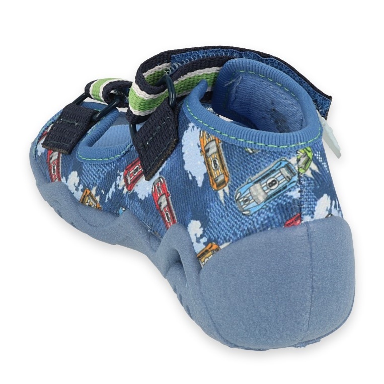 BEFADO S.A. Befado gelbe Kinderschuhe 250P099 blau 2