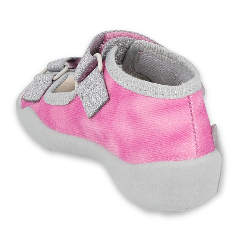 Befado Kinderschuhe 342P033 rosa silber- 2