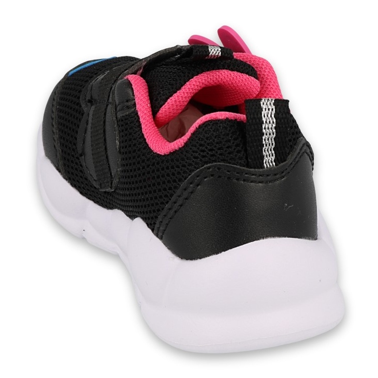 Befado Kinderschuhe 516P092 schwarz rosa 2