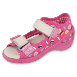 Befado Kinderschuhe PU 065P153 rosa 1