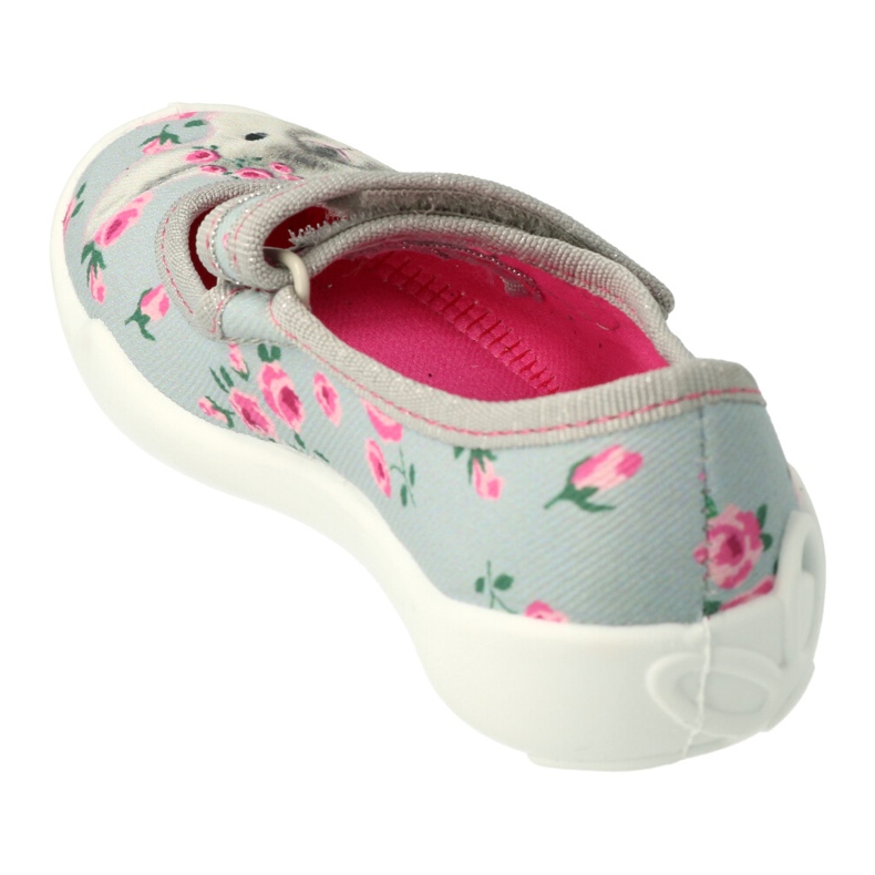 Befado Kinderschuhe 114X458 rosa grau 2