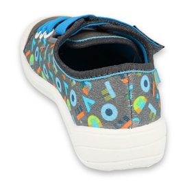 Befado Kinderschuhe 251Y175 blau grau 2