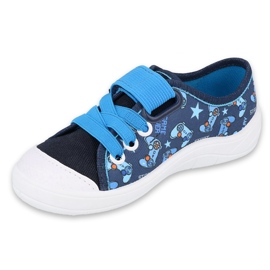 Befado Kinderschuhe 251X161 marineblau blau 1