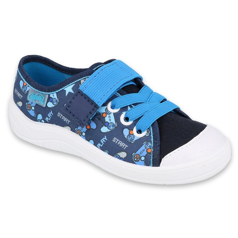 Befado Kinderschuhe 251Y161 marineblau blau 1