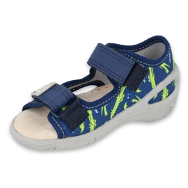 Befado Kinderschuhe PU 065P155 marineblau 1