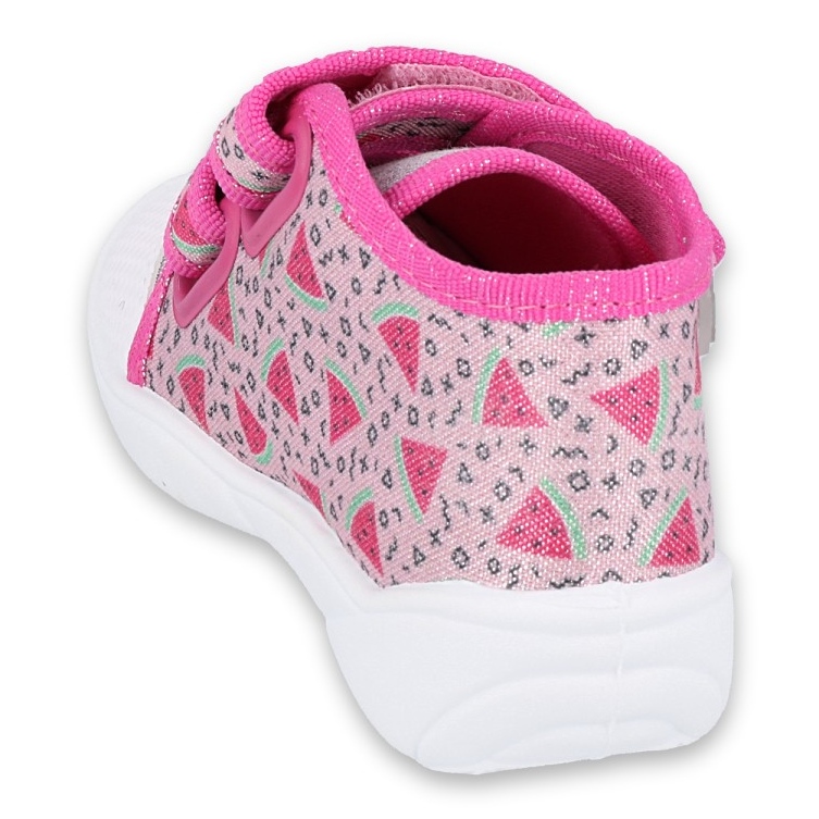Befado Kinderschuhe 212P072 rosa grau 2