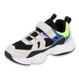 Befado Kinderschuhe 516Y067 beige schwarz 1