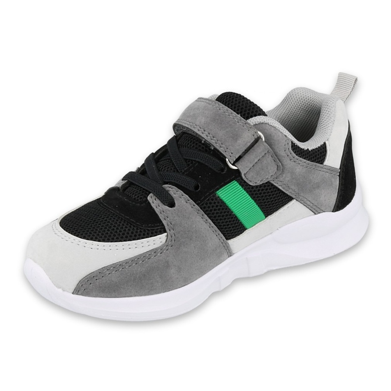 Befado Kinderschuhe 516X075 schwarz grau 1