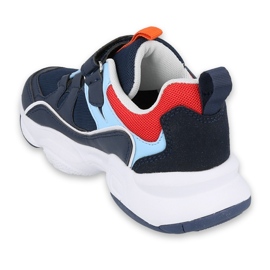 Befado Kinderschuhe 516X070 marineblau mehrfarbig 2