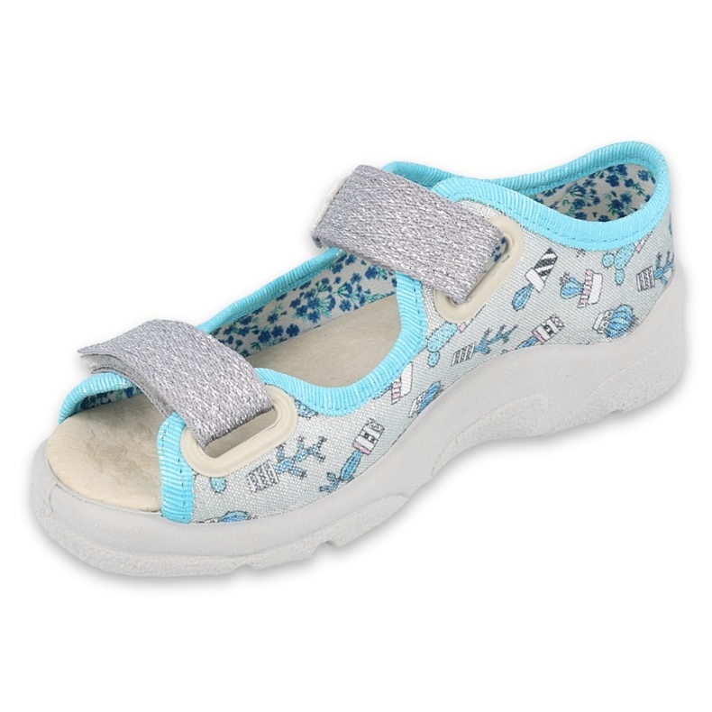 Befado Kinderschuhe 869X155 grau 1