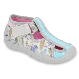 Befado Kinderschuhe 190P098 grau 2