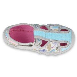 Befado Kinderschuhe 190P098 grau 1