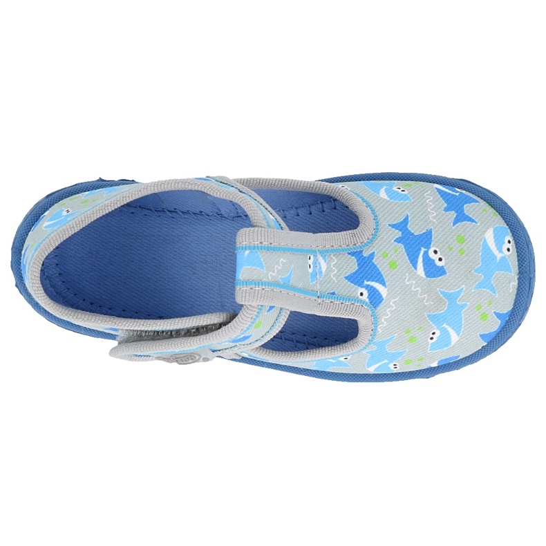 Befado Kinderschuhe 531P091 blau grau 2