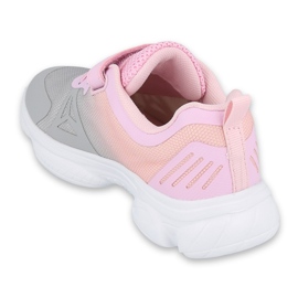 Befado Jugendschuhe 516Q055 rosa grau 2