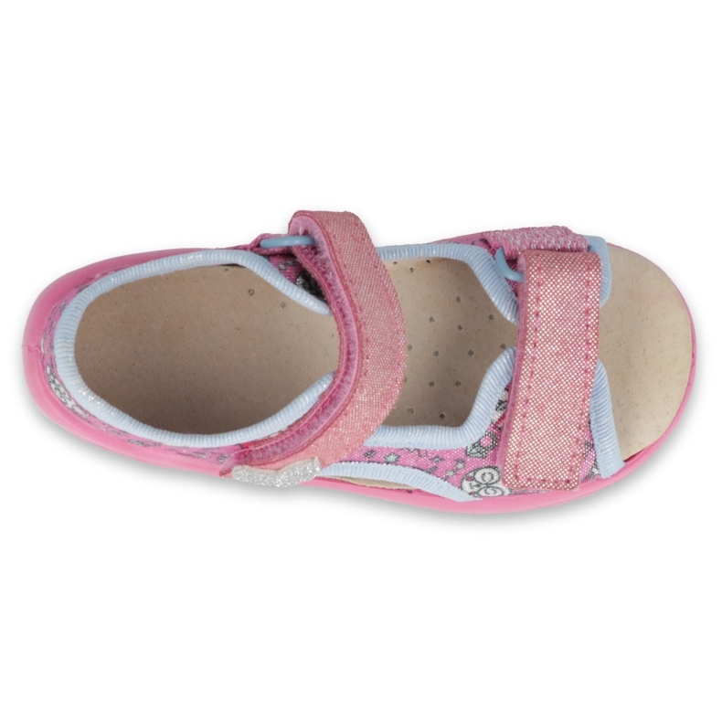 Befado Kinderschuhe PU 065P147 rosa mehrfarbig 1