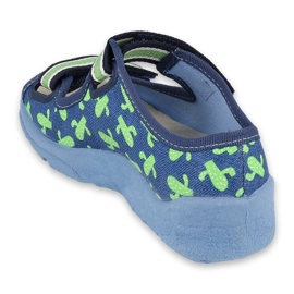 Befado Kinderschuhe 869X147 blau grün 2