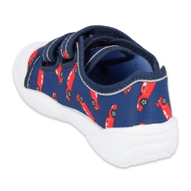 Befado Kinderschuhe 907P133 rot navy blau 2