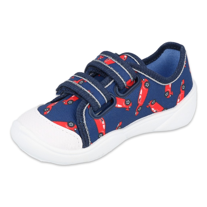 Befado Kinderschuhe 907P133 rot marineblau 1