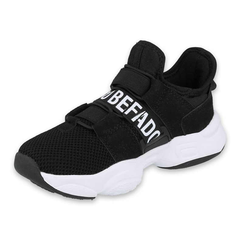 Befado Kinderschuhe 516X066 weiß schwarz 1