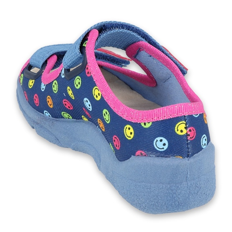 Befado Kinderschuhe 869Y150 blau rosa mehrfarbig 2