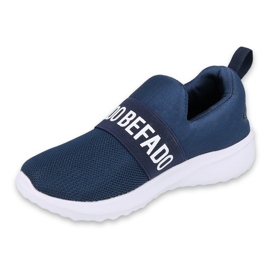 Befado Kinderschuhe 516Y082 weiß marineblau 1