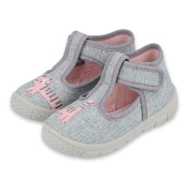 Befado Kinderschuhe 531P072 grau 1