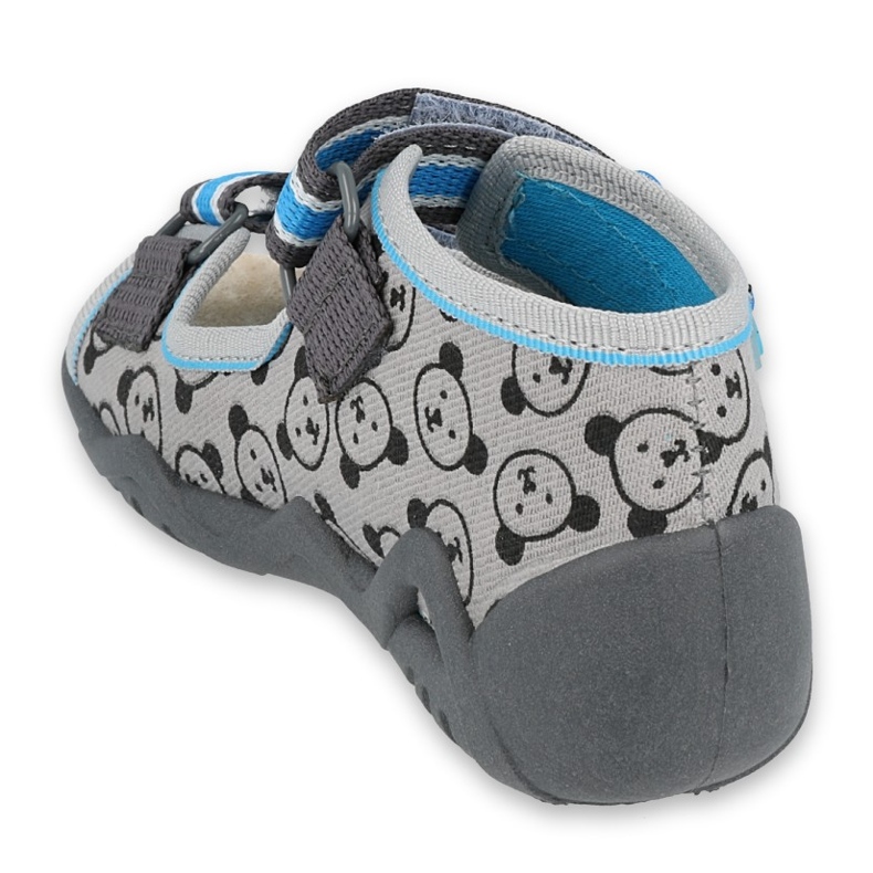 Befado gelbe Kinderschuhe 350P017 schwarz blau grau 2