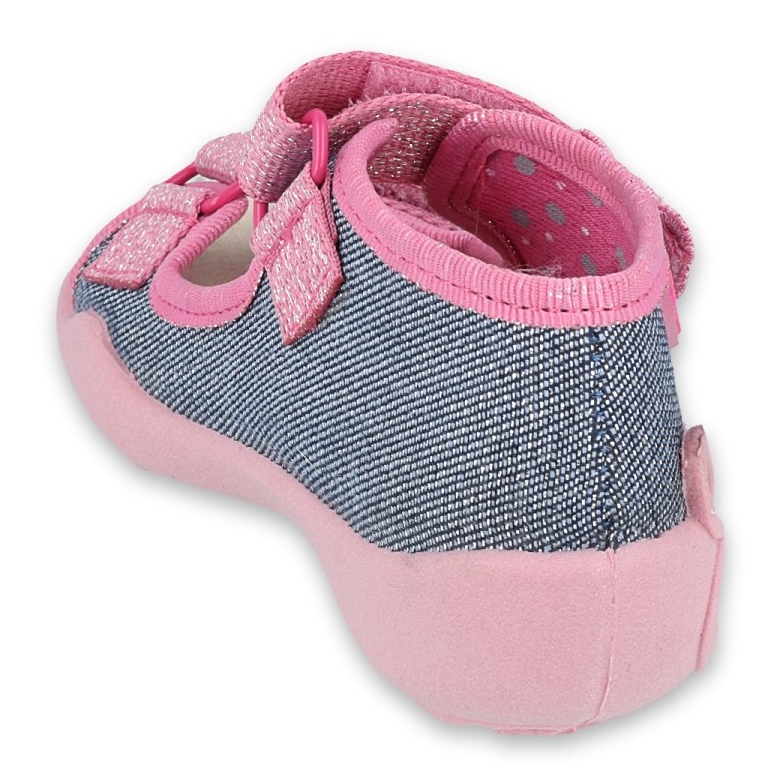 Befado gelbe Kinderschuhe 342P017 rosa 2