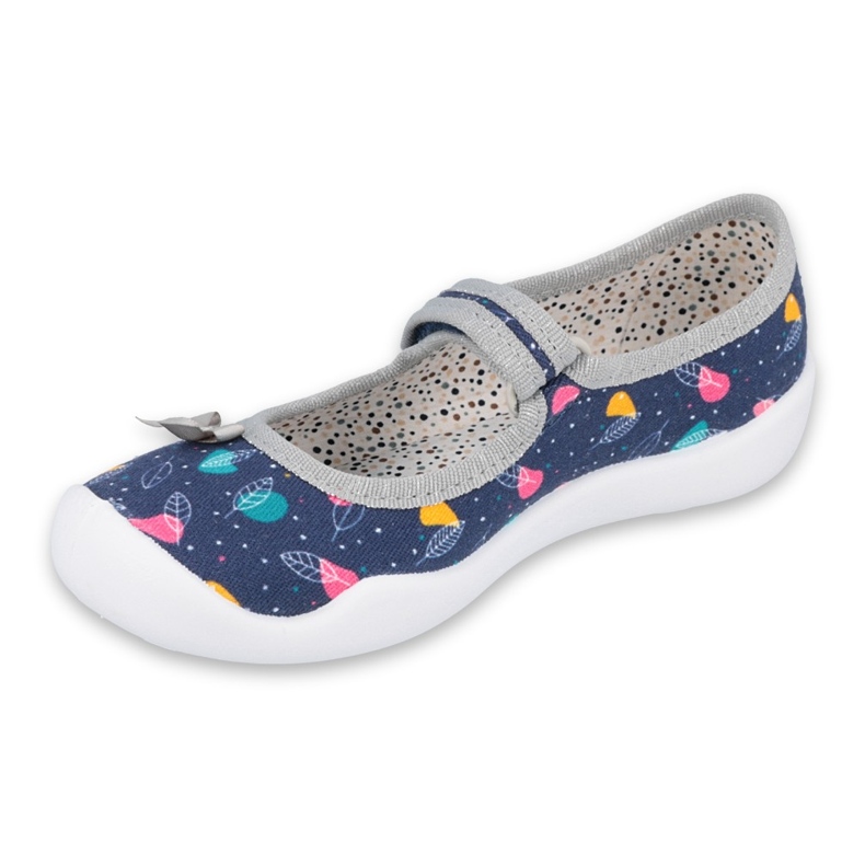 Befado Kinderschuhe 114X429 marineblau grau mehrfarbig 1