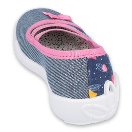Befado Kinderschuhe 116X286 marineblau rosa grau mehrfarbig 2