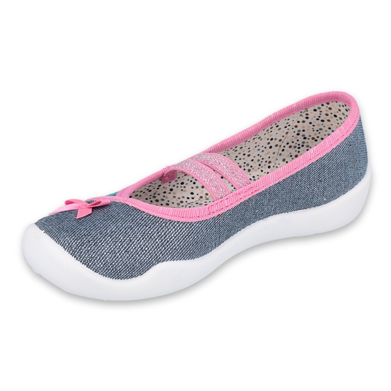 Befado Kinderschuhe 116X286 marineblau rosa grau mehrfarbig 1
