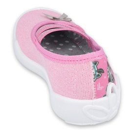 Befado Kinderschuhe 116X283 rosa grau 2