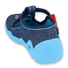 Befado Kinderschuhe 217P110 rot marineblau blau mehrfarbig 2
