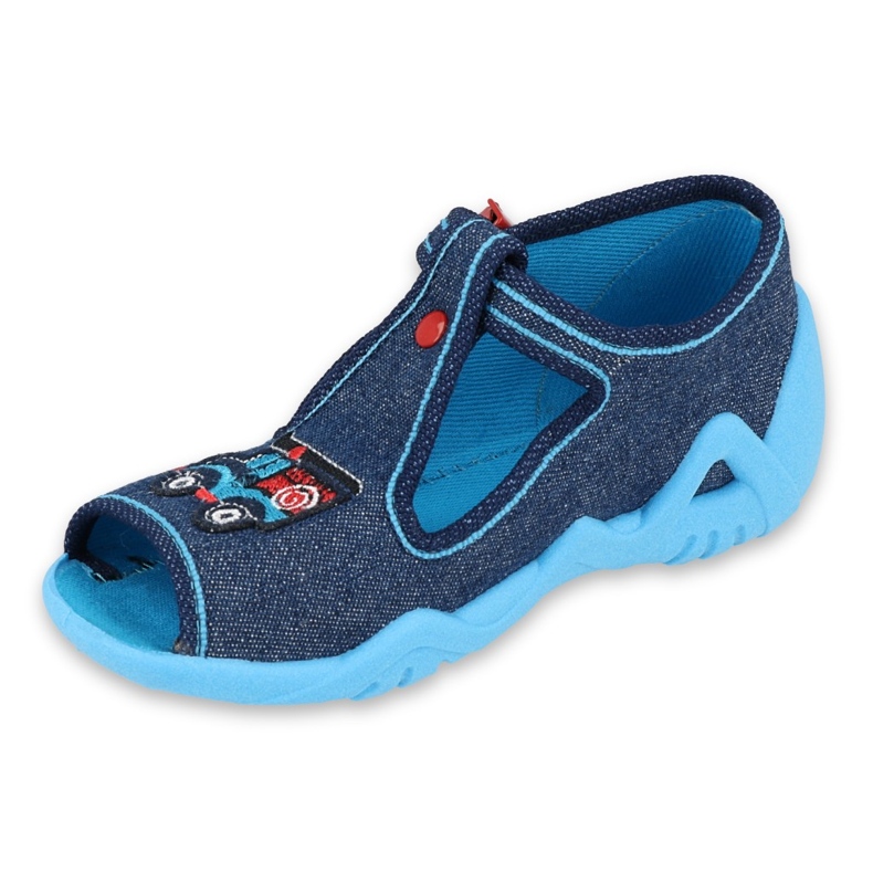 Befado Kinderschuhe 217P110 rot marineblau blau mehrfarbig 1