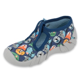 Befado Kinderschuhe 110P391 marineblau mehrfarbig 1